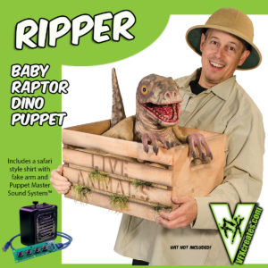 Ripper - Baby Raptor Dino Puppet