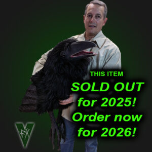 Edgar Raven (Crow) Puppet