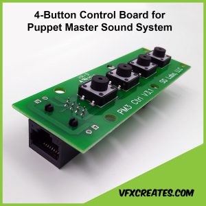 4-Button Control Board for Puppet Master