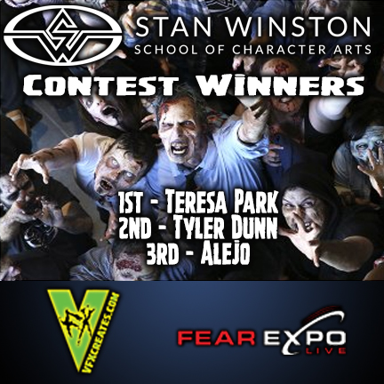 Winners Stan Winston School of Character Arts Contest