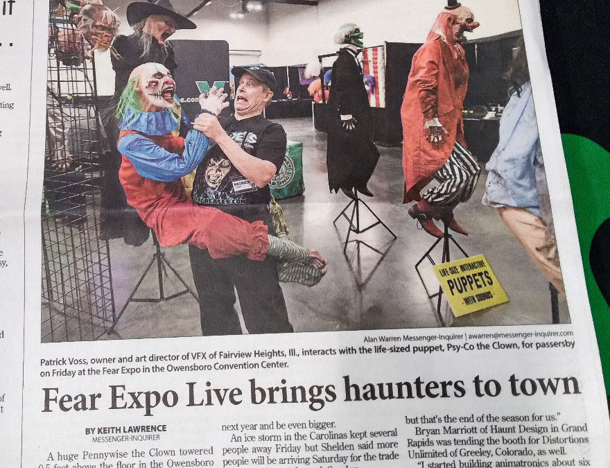 VFX at Fear Expo Live 2022
