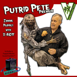 Putrid Pete | Premium Zombie Puppet | X-Rott Version