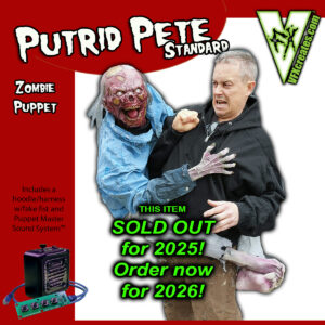 Putrid Pete | Standard Zombie Puppet
