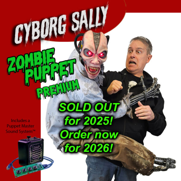 Cyborg Zombie Puppet Premium