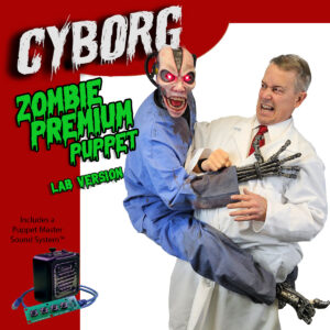 Cyborg Zombie Puppet Premium - Lab Version