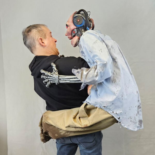 Cyborg Zombie Puppet Premium - Image 11