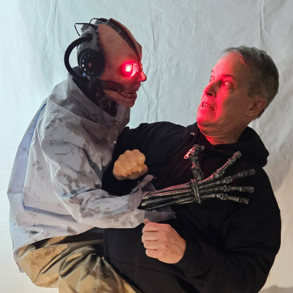 Cyborg Zombie Puppet Premium - Image 6