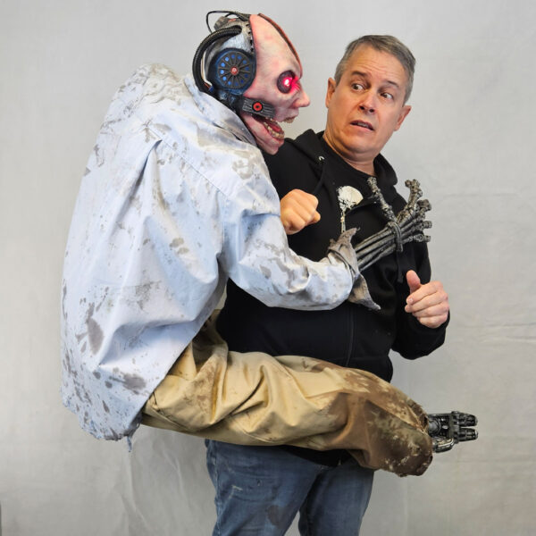 Cyborg Zombie Puppet Premium - Image 3