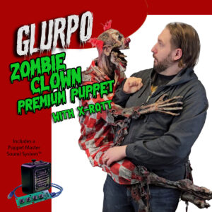 Glurpo Premium Clown Puppet w/X-Rott