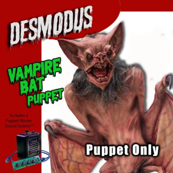 Desmodus Vampire Bat Puppet - 3 Versions - Image 3