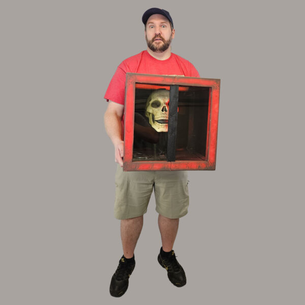 Spook House Lunging Skull Box - Image 2